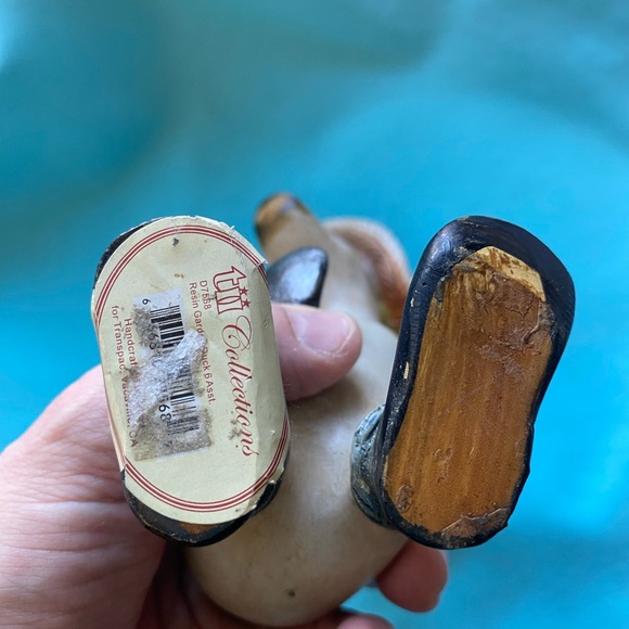 Vintage TII Collection Handcrafted Resin Garden Duck Figurine CA - Picture 9 of 13